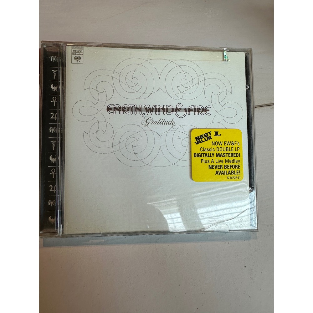 Earth Wind & Fire Gratitude CD Legacy Edition Digitally Mastered CK 65737